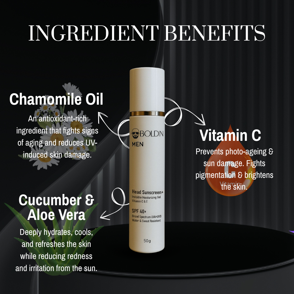 Invisible Head Sunscreen SPF 40+ - 50ml