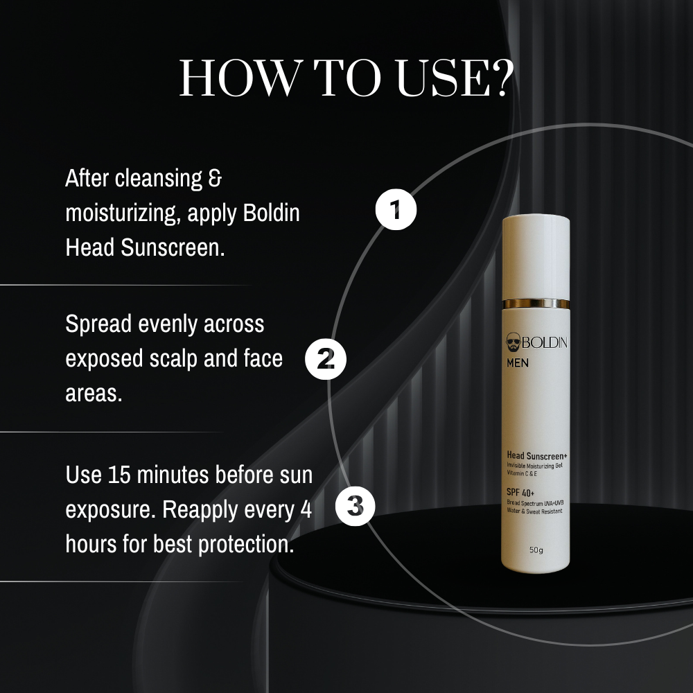 Invisible Head Sunscreen SPF 40+ - 50ml